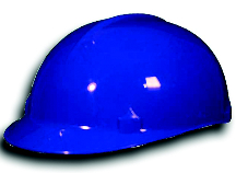 CAP BUMP BLUE TERRY CLOTH BROW PAD - Hard Hats